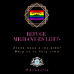 logo migrants LGBT Marseille